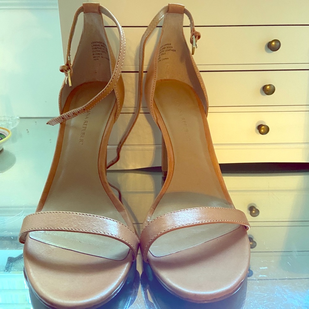 Banana Republic Open Toe Strappy Heels